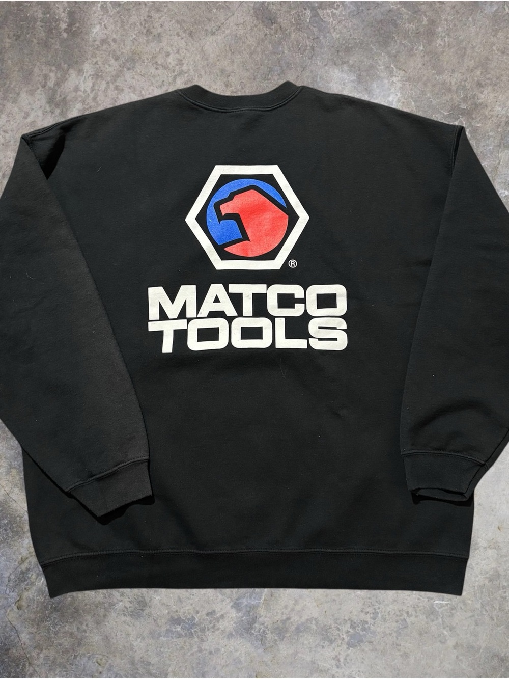 Vintage Matco Tools Black Crewneck